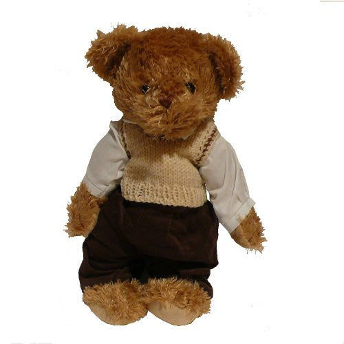 Teddy Bear with Tank Top and Trousers