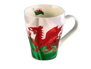 Welsh Flag Bone China Latte Mug by Leonardo