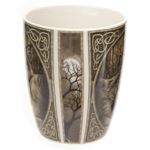 Lisa Parker Loyal Companions Wolf Bone China Mug