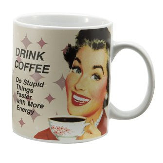 Boxed Gift Mug - Drink Coffee