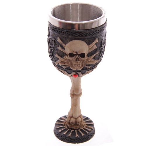 Gothic Skull Goblet by Puckator