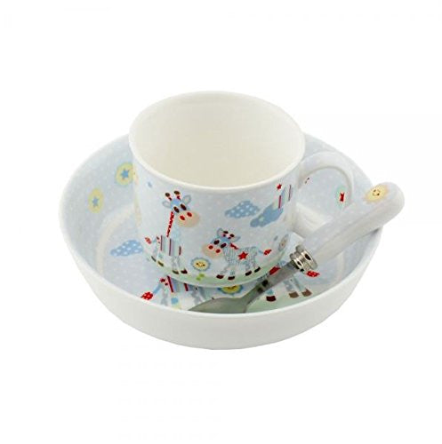 Lesser and Pavey - Little Treats Little Sunshine Feeding Set (Blue)