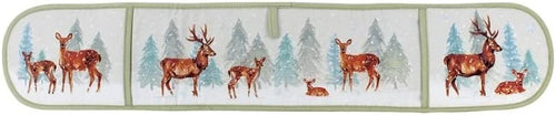 The Leonardo Collection LP52782 Christmas Deer Family Double Pot Holder