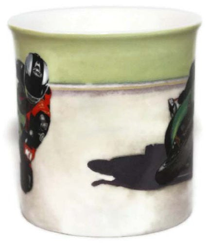 Kawasaki Ninja Motorcyle - Fine Art Watercolour China Gift Mug