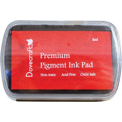 Dovecraft Pigment Ink Pads - Red - Acid Free