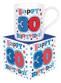 The Big Card Company Birthday Male Gift Mug 18th 21st 30th 40th 50th 60th (60th) Simon Elvin