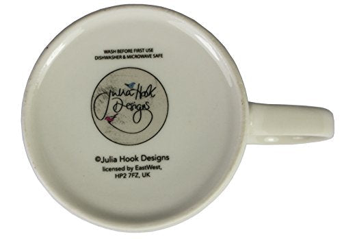 Julia Hook Beer and Drinks Design Fine China Mug