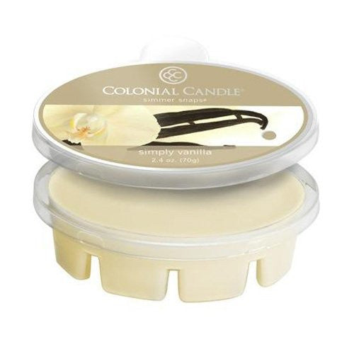 Colonial Candle 1-Piece Candle  simply vanilla  wax melt