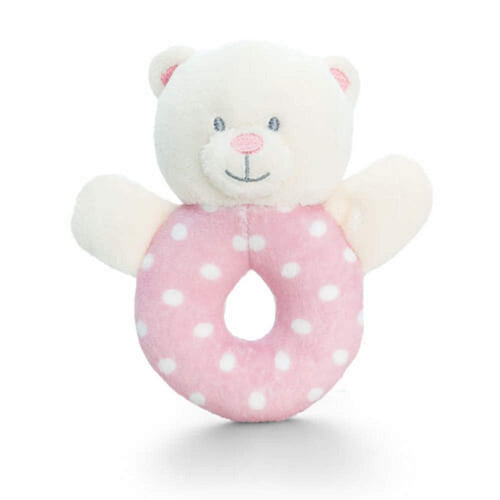 Keel Toys Baby Bear Ring Rattle