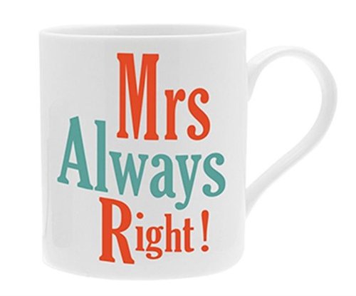 Bad Attitude Mug - Mrs Always Right