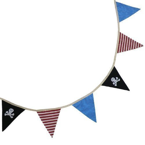 Powell Craft Handmade Pirate Bunting Perfect For A Pirate Themed Nursery Ba by Powell Craft