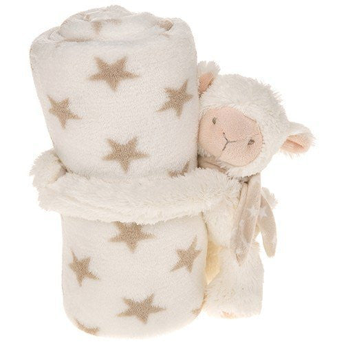 Small Cuddletime Blanket with Sheep