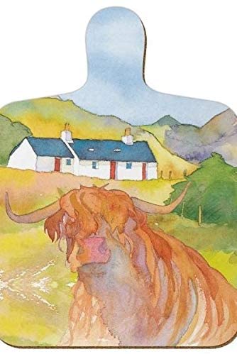 Emma Ball Highland Vache Mini planche à découper