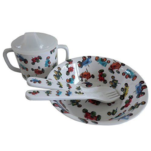 tractor melamine feeding set