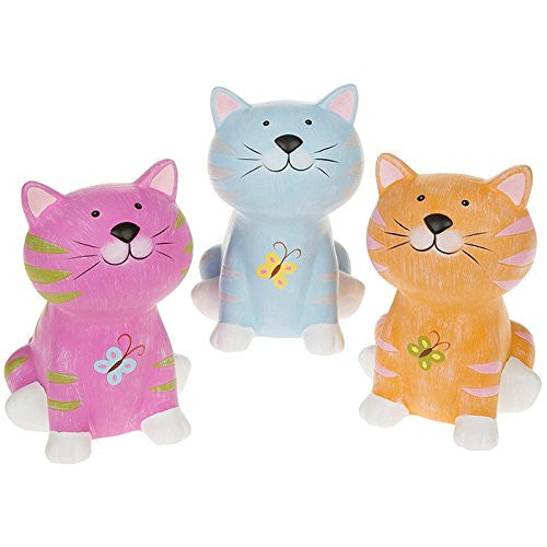 funky cat money box one supplied