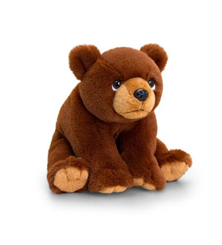 Wild Animals KEEL SOFT TOYS 20cm GRIZZLY BEAR SW1552