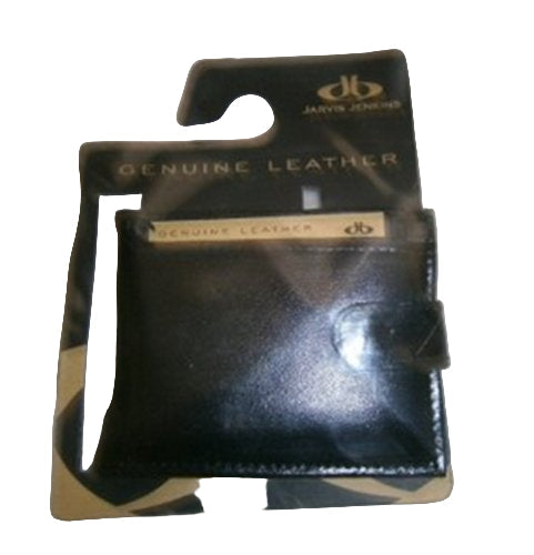 jarvis jenkins genuine leather mans wallet black