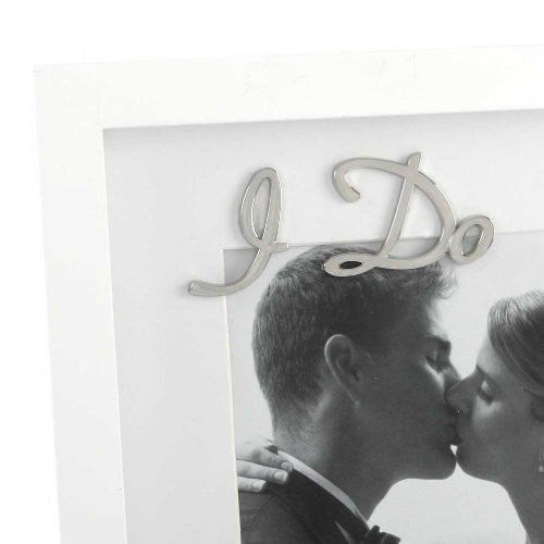 Wood Wedding Frame 6x4 I Do (FW395)