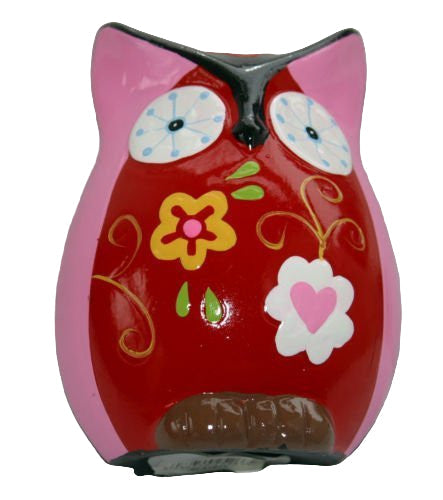 Pink Floral Brightly Coloured Money Box/Piggy Bank Ideal Gift