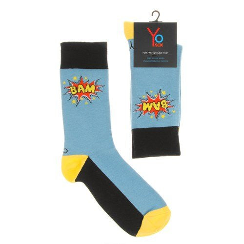 yo sox mens crew super hero