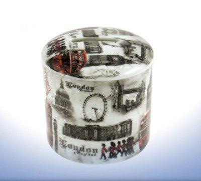 London England Ceramic Money Bank / Box