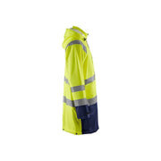 Blaklader 4324 Long Length Waterproof Rain Jacket Hi-Vis Level 1