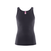 Organic Cotton Ribbed Vest: Mens