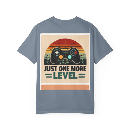 Retro Video Game Controller Just One More Level T-Shirt | Gamer Tee