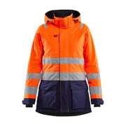 Blaklader 4472 Women's Hi-vis Winter Waterproof Parka Jacket