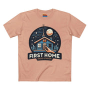 First Home Radio Station Graphic Tee - Celebrate Unity and Nostalgia