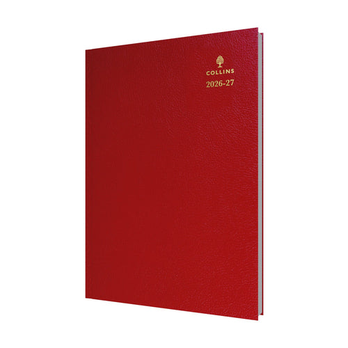 2026-2027 - Mid Year Planner - 13 Month A4 Day-to-Page Diary with Appointments - Collins Debden Desk Diary