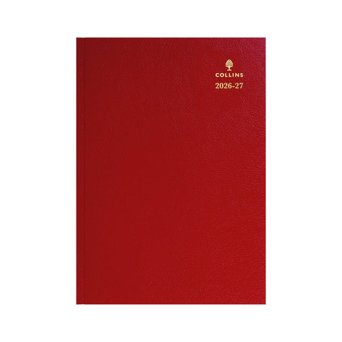 2026-2027 - Mid Year Planner - 13 Month A4 Day-to-Page Diary with Appointments - Collins Debden Desk Diary