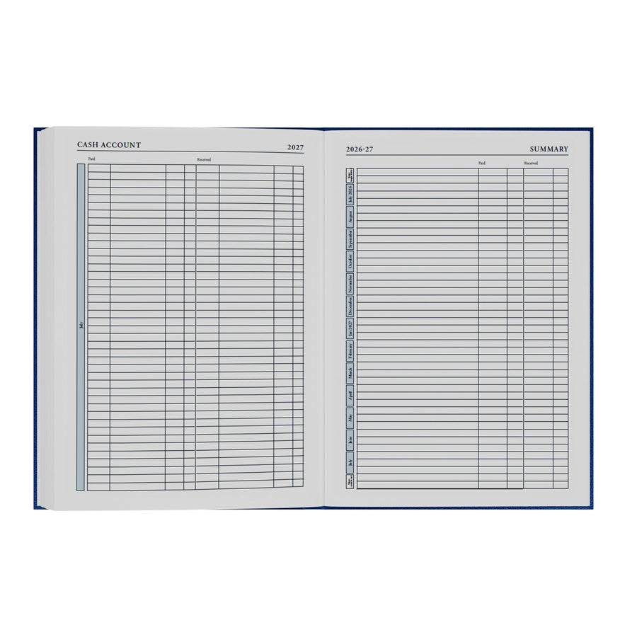 2026-2027 - Mid Year Planner - 13 Month A4 Day-to-Page Diary with Appointments - Collins Debden Desk Diary