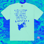 life is fun and nice and i love to smile - t-shirt