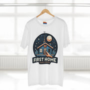 First Home Radio Station Graphic Tee - Celebrate Unity and Nostalgia