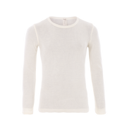 Organic Wool & Silk Long Sleeve T-shirt: Mens