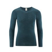 Organic Wool & Silk Long Sleeve T-shirt: Mens