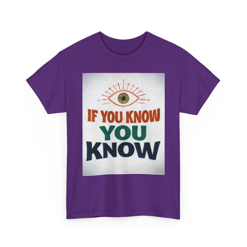 If You Know You Know Retro Eye Tee | Vintage Graphic T-Shirt