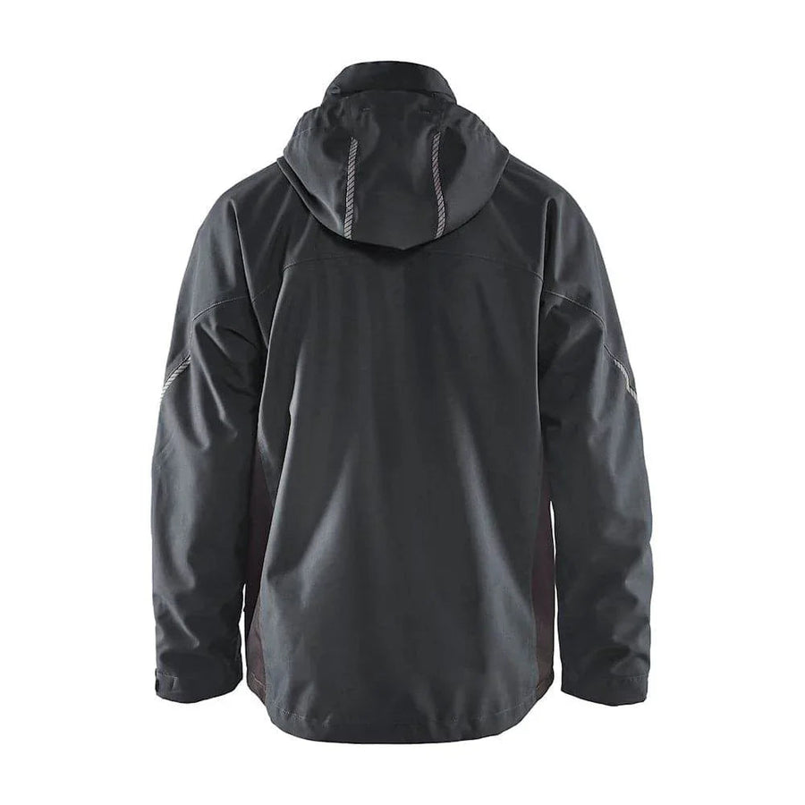 Blaklader 4890 Lightweight Waterproof Lined Winter Jacket Mid Grey/Black 4XL