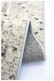 Abstract Vintage Cream & Grey Rug