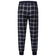 Lucky Brand Crew Neck & Closed Hem Flannel Pant Pyjama Set