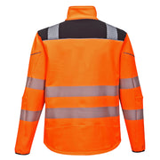 Portwest T402 PW3 Hi-Vis Softshell Jacket, Water Resistant and  Breathable