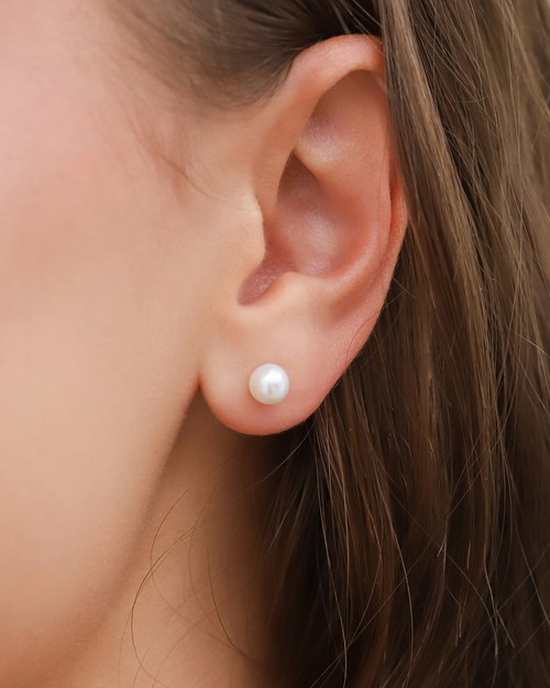 Pearl Everyday Jewellery Set in 18k Gold Vermeil