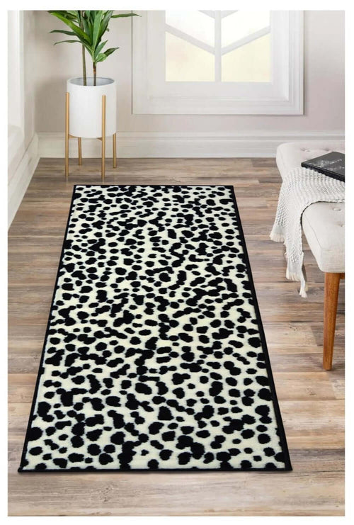 Maestro Dalmation Rug - Black & White
