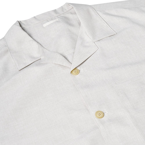Full Button Open Collar Summer Shirt