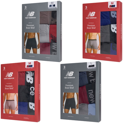 New Balance 3 Pack Premium Boxer Briefs