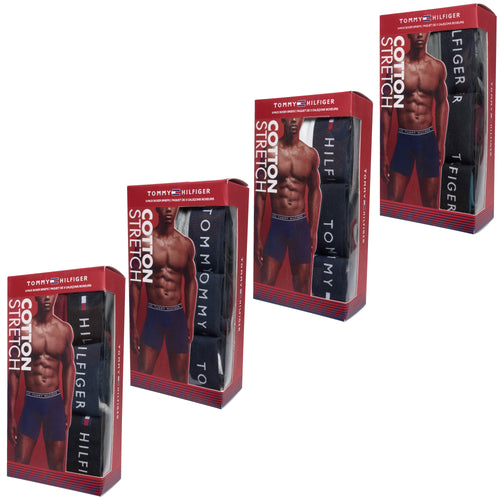 Tommy Hilfiger 3 Pack Cotton Stretch Boxer Briefs