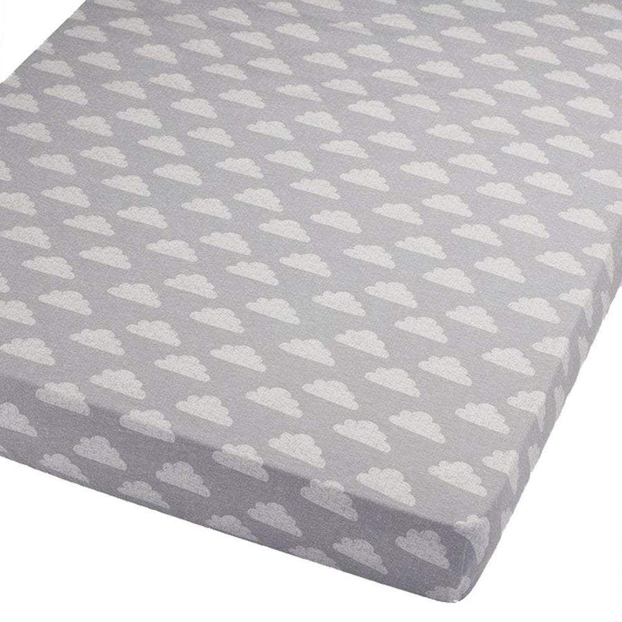 4x Spacesaver Cot Fitted Sheet 100% Cotton 100x52cm