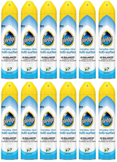 12 x Pledge Polish Jasmine - 250ML