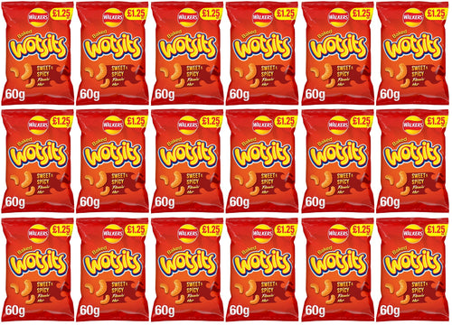 18 x Wotsits Sweet & Spicy - 60GM